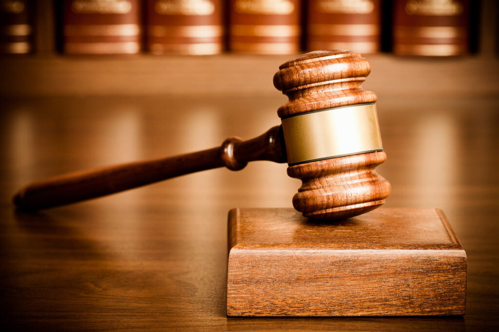 Gavel representing THE LAW FIRM OF DAYREL SEWELL, PLLC legal victory in education law case.